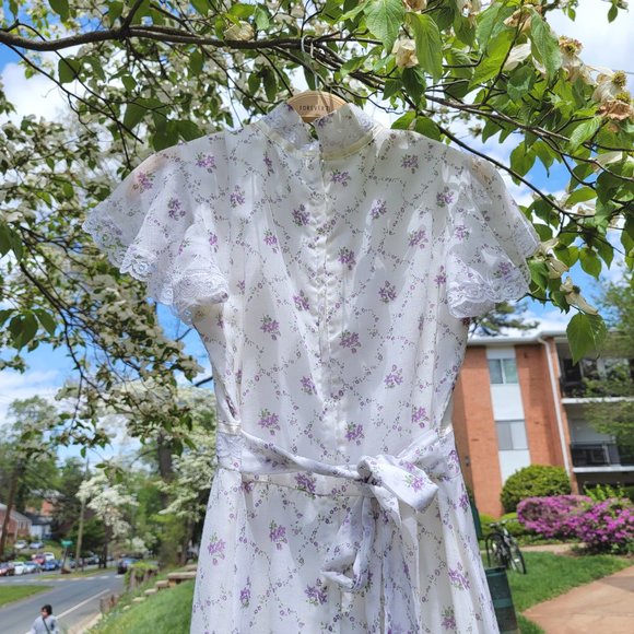 handmade vintage 70s summer dress - Picture 6 of 11